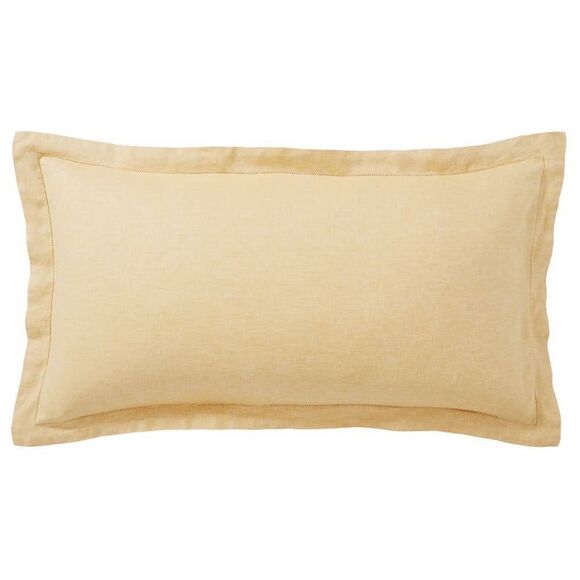 Pottery Barn Foundations Tercel & Linen King Sham 36x20 Camel NWT - Picture 6 of 6